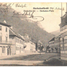 SV * Romania BAILE HERCULANE * PIATA * 1905