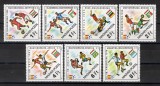 Ungaria1982 - Cupa Mondială de fotbal - Spania, Serie + Colita, 4 Poze, MNH, Nestampilat