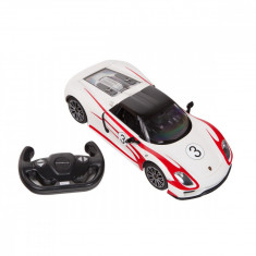 Masina cu telecomanda Rastar Porsche 918 Spyder Performance 1:14, Alb