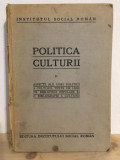 Politica Culturii si Aspecte ale Unei Politici a Culturii, Texte de Legi de Biblioteci Populare si o Bibliografie A Culturii