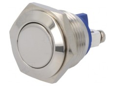 Comutator Anti-Vandalism IP65 OFF-(ON) 2A/48VDC foto