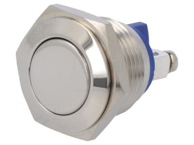 Comutator Anti-Vandalism IP65 OFF-(ON) 2A/48VDC foto