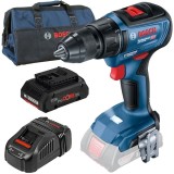 Bosch GSR 18V-50 + ProCORE + GAL 1880 CV + 1619BZ0100 - Masina de gaurit si insurubat 50 Nm + Set acumulator si incarcator Li-Ion 18 V 4 Ah + Geanta t