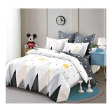 Cumpara ieftin Lenjerie de Pat Bumbac Finet, 6 Piese, Pat Dublu - CPL221