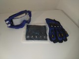 Cumpara ieftin Set accesorii moto -off road-atv-bicicleta-tricicleta:Ochelari,manusi si cagula, marimi;M,L.XL