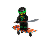 Figurina Ninja cu skateboard si arma, Figurina, ATU-088255