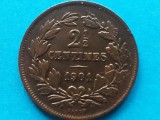 LUXEMBURG-2&frac12; CENTIMES 1901