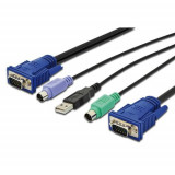 Set cabluri KVM Digitus DS-19231, VGA