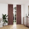 Draperii Opace Catifea Roz Antichizat 140x245 cm, 2 buc, vidaXL, Carlige Metalice, Blocare Lumina