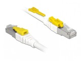 Cablu de retea RJ45 cat 6A cu sistem de blocare 2m, Delock 85332
