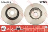 Disc frana MERCEDES R-CLASS (W251, V251) (2006 - 2016) TRW DF6456S