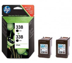 Set cartuse cerneala HP 338 Black Twin-Pack foto