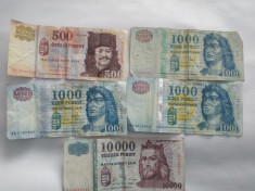 Bancnote Ungaria foto