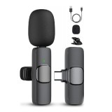 Microfon Wireless K9 Prof de Lavariera USB Tip USB-C 2H032 XXM
