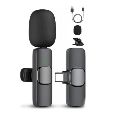 Microfon Wireless K9 Prof de Lavariera USB Tip USB-C 2H032 XXM foto