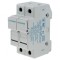 Clemă siguranțe cilindrice 10,3x38mm pentru șină DIN 30A