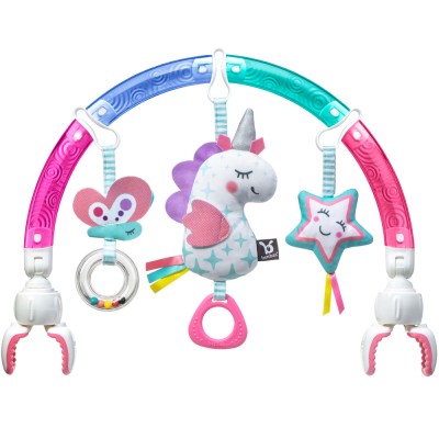 Arc cu jucarii interactive pentru dezvoltare senzoriala, Unicorn foto