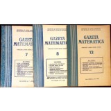 REVISTA GAZETA MATEMATICA 1978 NR.7, 8, 12 (3 REVISTE)-COLECTIV-339355