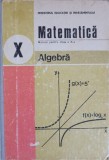 MATEMATICA. MANUAL PENTRU CLASA A X-A. ALGEBRA-C. NASTASESCU, C. NITA-349194