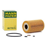 Filtru Ulei Mann Filter Bmw Seria 3 E30 1982-1993 HU715/4X, Mann-Filter