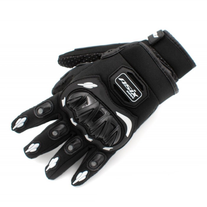 Manusi enduro/atv/cross Asix AS2 Senior, culoare negru/alb, marime XL Cod Produs: MX_NEW BSP-93