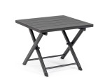 Cumpara ieftin Masuta pliabila aluminiu gri antracit Taylor 44x43x36 cm