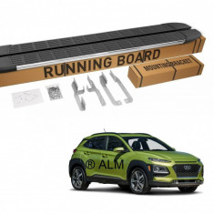 Praguri laterale tip treapta compatibile Hyundai Kona 2018-2023 ® ALM