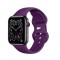 Curea pentru Apple Watch 1/2/3/4/5/6/7/8/9/SE/SE 2 (38/40/41mm) - Techsuit Watchband (W031) - Dark Purple