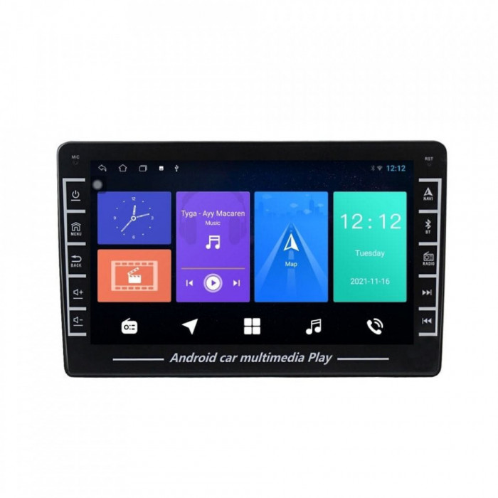 Navigatie dedicata cu Android Citroen C5 III 2008 - 2017, 1GB RAM, Radio GPS