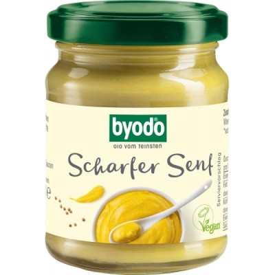 Mustar Iute fara Gluten Byodo 125ml foto