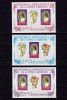✅(C34)Sao Tome-Principe 1982 &quot;Printesa Diana - aniversarea a 21 de ani &quot; , nedantelate , complet 3 blocuri nr. 92/93/94, Mi. 767B ,CV Mi. 50 &euro; ,MNH, Nestampilat