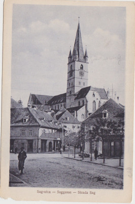 CP SIBIU Hermannstadt strada Sag ND(1917) foto