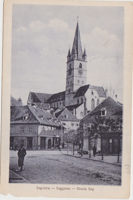 CP SIBIU Hermannstadt strada Sag ND(1917)