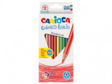 Creioane color triunghiulare Clasic 12 set, Carioca