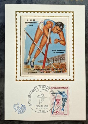 Carte postala prima zi a emisiunii foto