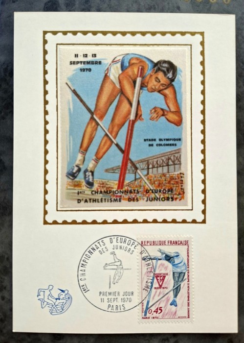 Carte postala prima zi a emisiunii