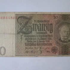 Germania 20 Reichsmark 1929