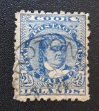 Insulele Cook 1893&ndash;1898 - Timbru Regina Makea Takau / 2&frac12;d -CLN1