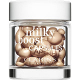 Cumpara ieftin Clarins Milky Boost Capsules make-up pentru luminozitate capsule culoare 3.5 30x0,2 ml