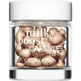 Clarins Milky Boost Capsules make-up pentru luminozitate capsule culoare 3.5 30x0.2 ml