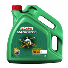 Ulei motor Castrol Magnatec 5W40 pentru motoare pe benzina sau diesel ACEA C3. API SN/CF specificatii: BMW LL-04. Dexos 2. Fiat 9.55535-S2. MB 229.31.