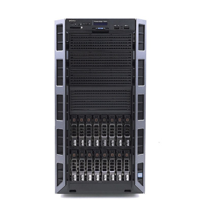 Dell PowerEdge T630, 16 SFF (2.5&amp;quot;), 1 x Intel Xeon E5-2680 v4, 32GB DDR4, Perc H730 1GB, 2 x 750W, 2 Ani Garantie foto
