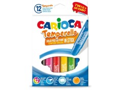 Creion-tempera Temperello Carioca 12/set