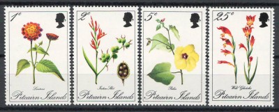 Pitcairn Island 1970 Mi 110/13 - Flori foto