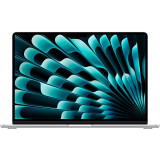 Laptop Apple MacBook Air 15.5&amp;#039;&amp;#039;, cu procesor Apple M3, 8 nuclee CPU si 10 nuclee GPU, 24GB, 512GB, Silver, INT KB