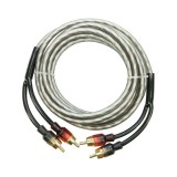 Cablu RCA OFC 5 m Audio System pentru sistem audio auto cu 2 mufe