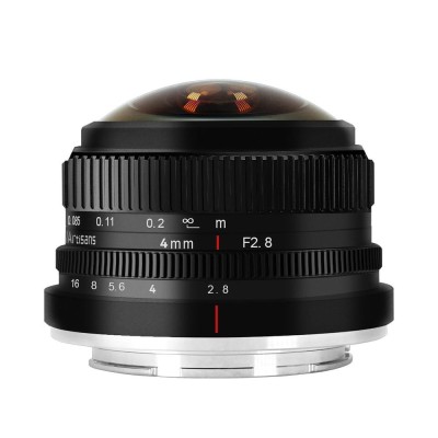 Obiectiv Manual 7Artisans 4mm F2.8 APS-C Fisheye foto