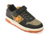 Pantofi sport JEEP kaki, K4211BA, din piele ecologica