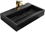 GOYA BLACK MAT 60CM LAVOAR DIN CONGLOMERAT