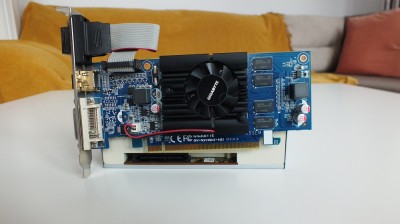 Placa video Gigabyte GV-N210D3-1GI rev. 6.0,1GB DDR3,Low Profile,HDMI. foto